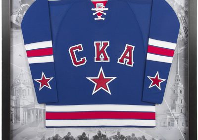 Framed CKA hockey jersey