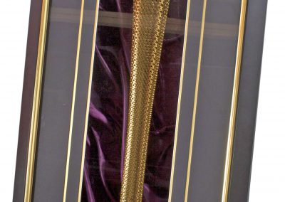Framed olympic torch
